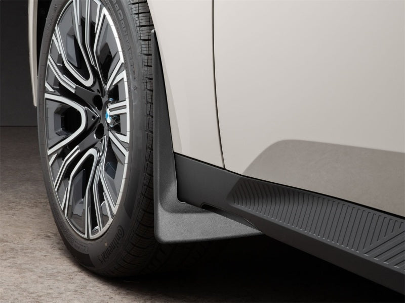 WeatherTech 25-26 BMW X3 Front Mudflaps - Black 110202