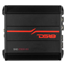 Load image into Gallery viewer, DS18 4-Channel SXE Amplifier Class D 2x 320/4ohm Bridge 4 x 160/2ohm 4 x 100/4ohm Watts RMS- Black