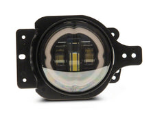 Load image into Gallery viewer, Raxiom 18-23 Jeep Wrangler JL Axial Series 9-In Angel Eye LED Headlights- Black Housing (Clear Lens)