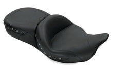 Load image into Gallery viewer, Mustang 08-21 Harley Electra Glide,Rd Glide,Rd King,Str Glide Super Tour 1PC Seat Blk Pearls - Black