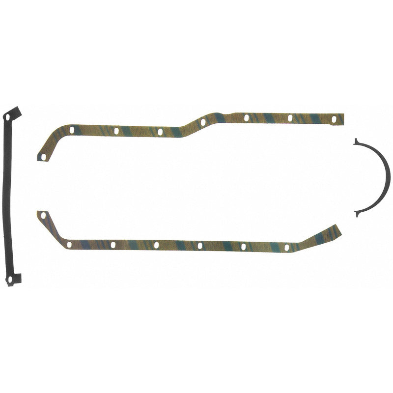 Fel-Pro Chevrolet S10 OS 30409 C Engine Oil Pan Gasket Set Blue Stripe cork-rubber
