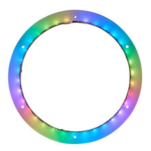 Load image into Gallery viewer, DS18 Marine And Powersports Speakers And Towers Ring 8in Digital LED lights 1/2in Spacer Depth