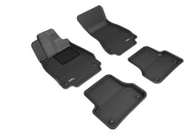 Load image into Gallery viewer, 3D MAXpider 2012-2018 Audi A7/RS7/S7 Kagu 1st &amp; 2nd Row Floormats - Black