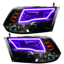 Load image into Gallery viewer, Oracle 09-17 RAM 1500 TRX Quad Pre-Assembled Headlights Blk Housing - w/ BC1 Controller