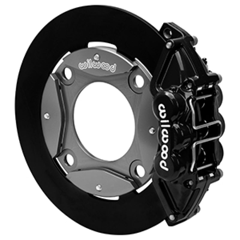Wilwood 16-21 Polaris RZR XP 4 Turbo Rear Kit 11.25in - Black
