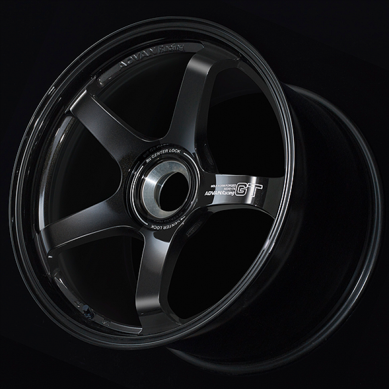 Advan GT for Porsche 19x10.5 / +45 Offset / 5x130 / 71.6mm Bore / Racing Titanium Black