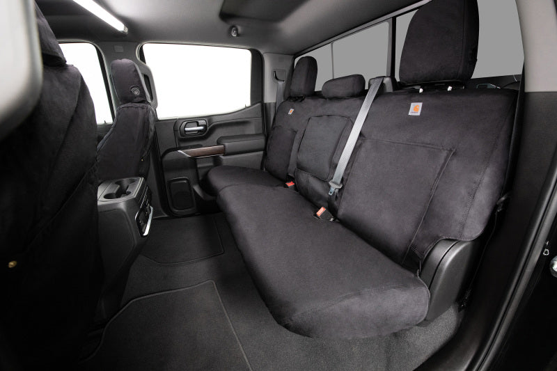 Covercraft 1992-96 Ford FS Carhartt Super Dux SeatSaver Custom Front Row Seat Covers - Black SSC2270COBK