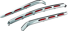Load image into Gallery viewer, Kuryakyn L.E.D. Trunk Molding For 01-10 GL1800 Chrome Red Lens - GTR Auto