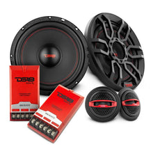 Load image into Gallery viewer, DS18 6.5in 50 Watts RMS 4 ohm 2-Way Component Speaker System Universal Fit