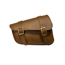 Load image into Gallery viewer, Willie &amp; Max HD Sportsters,Honda Rebel,Custom Hard Tails Brass Monkey Swingarm Bag 4.0 - Warm Brown