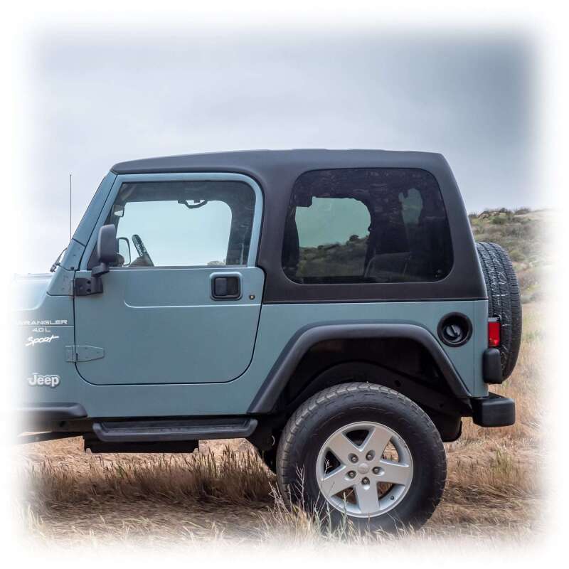Turn Offroad 1997-2006 Jeep TJ 2 Door Squareback Hardtop 1 Piece Primer (Paintable) HTTJSQ-M2P