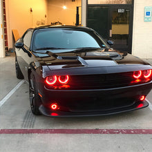 Load image into Gallery viewer, Oracle 15-23 Dodge Challenger LED Headlight Halo Kit - Red