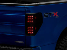 Load image into Gallery viewer, Raxiom 09-14 Ford F-150 Styleside Axial Series LED Tail Lights- Black Housing (Smoked Lens)