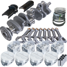 Load image into Gallery viewer, Eagle Chevy 350 3.750in Crank 5.700in I-Beam Rods -10cc 4.000in Pistons Rotating Assembly