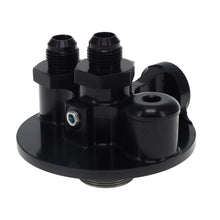Load image into Gallery viewer, Peterson Fluid Systems Remote Filter Mount 1-1/2in -16AN Thread -10AN Fittings