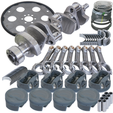 Load image into Gallery viewer, Eagle Chevy 350 1Pc 3.750in Crank 6.000in I-Beam Rod 4.060in Pistons 153 Tooth FP Balanced Assembly