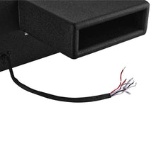Load image into Gallery viewer, DS18 Polaris RZR 10in Subwoofer Enclosure w/EXL-X10.2D Subwoofer- Black Finish- Acrylic Window- LED