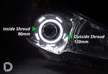 Load image into Gallery viewer, Diode Dynamics Halo Lights LED 90mm/120mm Switchback Four