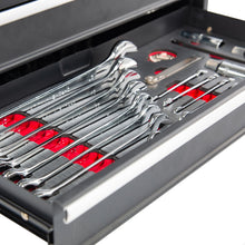 Load image into Gallery viewer, BikeMaster 3 Drawer Toolbox -  Includes 129 Piece Tool Set