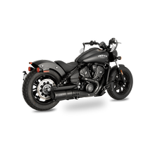 Load image into Gallery viewer, Vance &amp; Hines 2025 Indian Scout Hi-Output Black Slip-On Exhaust