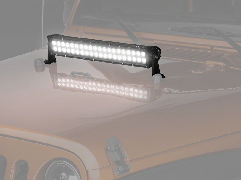 Raxiom 20-In Dual Row LED Light Bar Flood/Spot Combo Beam Universal (Some Adaptation Required) J106720