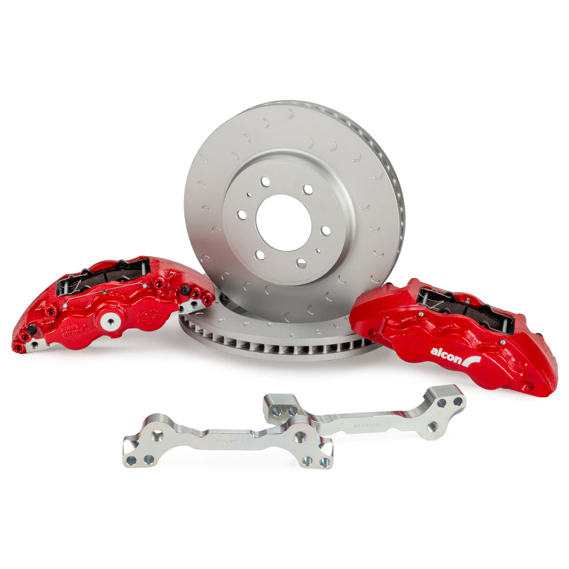 Alcon 2021+ Ford F-150(Excl Raptor) 347x36mm Rotors 6-Piston Brake Kit - Front ALABKF1559BE65