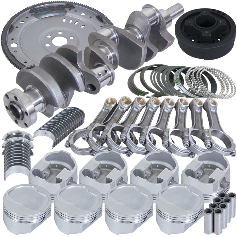 Eagle Ford 302 3.400in Crank 5.400in I-Beam Rods 4.030in Pistons 157 Tooth FW Balanced Assembly