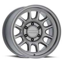 Load image into Gallery viewer, Raceline 958T Rogue 18x8.5in / 6X139.7 BP / 35mm Offset / 106.1mm Bore - Matte Titanium