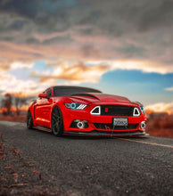 Load image into Gallery viewer, Oracle 15-17 Ford Mustang LED Headlight Halo Kit - Blue