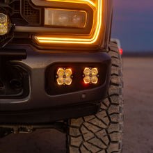 Load image into Gallery viewer, Baja Designs 2023+ Ford SD Squardon Pro 2.0 Dual Fog Pocket Kit Upfitter (Multi Patterns) - Clear