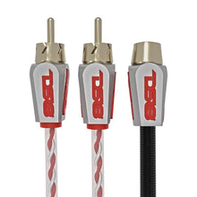 Load image into Gallery viewer, DS18 Level 3 RCA Wire Y Connector 1 Male to 2 Female Red