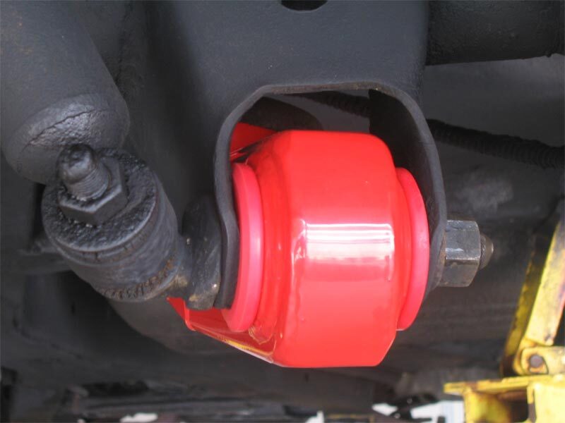 UMI Performance 59-64 GM B-Body Rear Suspension Kit 3-Link- Chevy only - Red
