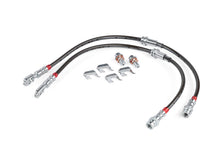 Load image into Gallery viewer, APR 15-20 Audi A3/A3 Quattro/S3/15-24 VW Golf R Braided Stainless Steel Brake Line Set - Front BRK00050