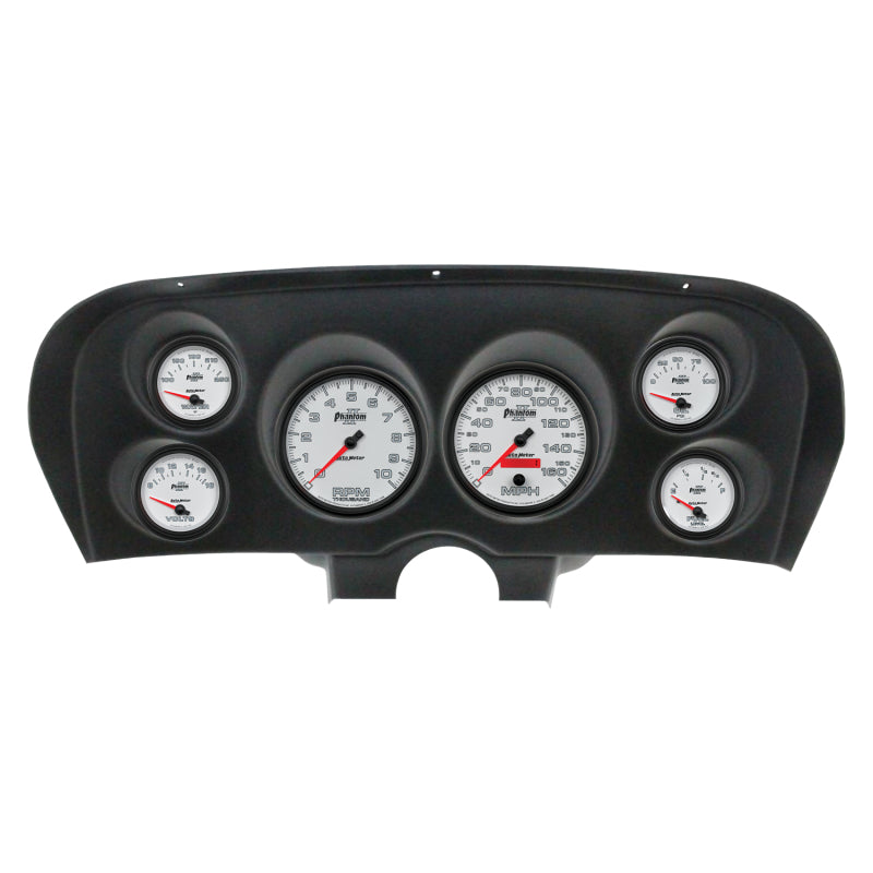 Autometer Phantom II Direct Fit Dash Kit 69-70 Ford Mustang (2 x 5in. / 4 x 2-5/8in.) 2936-10