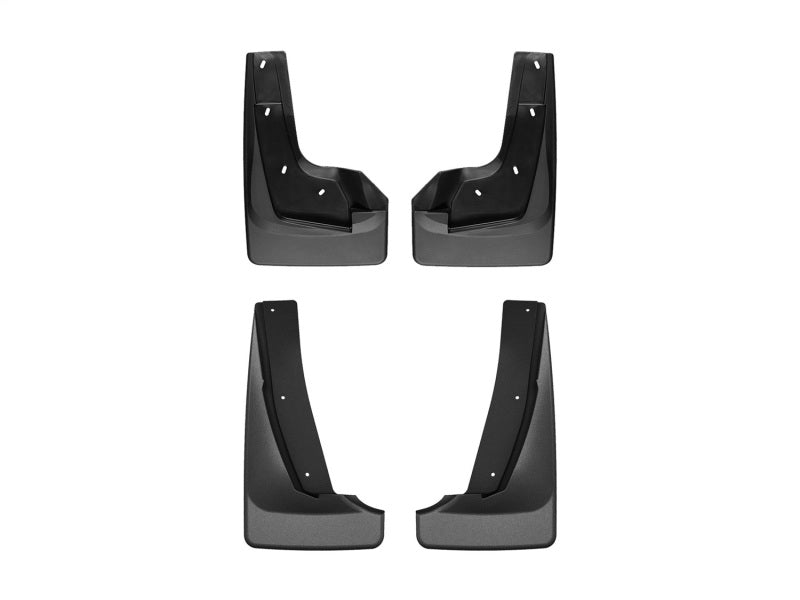WeatherTech 24-25 Chevrolet Traverse Front & Rear Mudflaps - Black 110193-120193