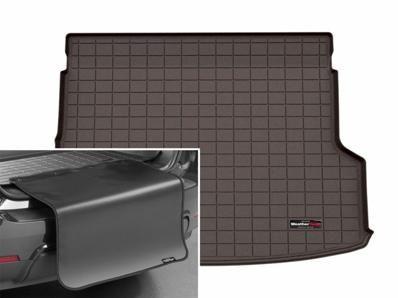 WeatherTech 25-26 Subaru Forester Hybrid Behind 3rd Row Cargo Liner w/Bumper Protector - Cocoa 431873SK
