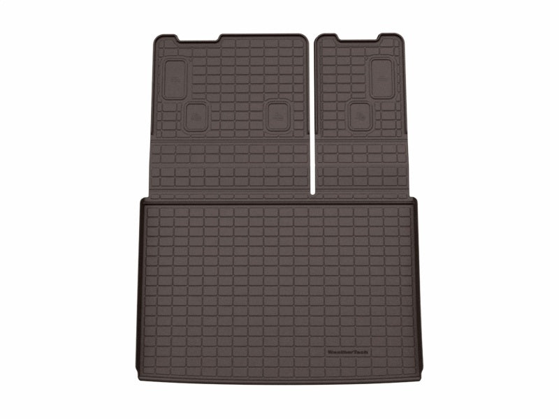 WeatherTech 15-20 Cadillac Escalade Behind 3rd Row Seating SeatBack Cargo Liners HP - Cocoa 431575IM