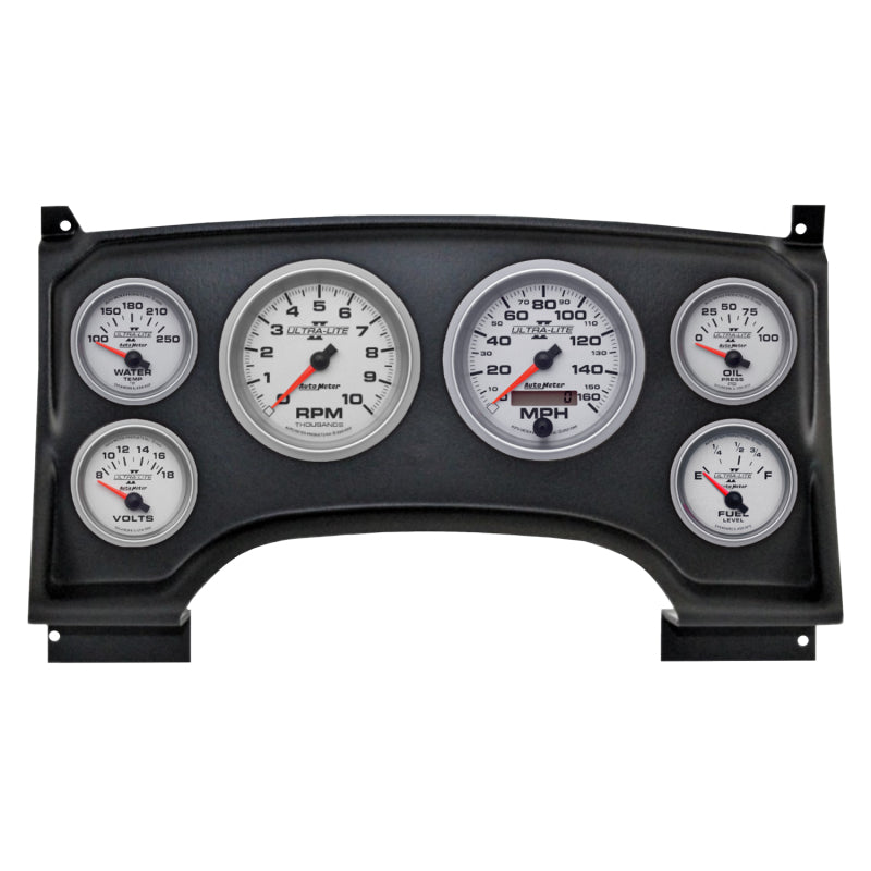 Autometer Ultra-Lite II Direct Fit Dash Kit 94-97 Chevy S10 Truck (2 x 3-3/8in. / 4 x 2-1/16in.) 2933-14