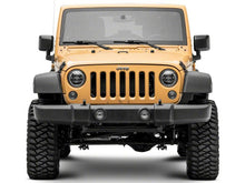 Load image into Gallery viewer, Raxiom 07-18 Jeep Wrangler JK Axial 7-In LED Headlights w/ DRL Turn Signals- Black Housing (Clear)