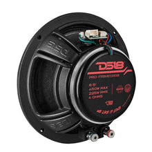 Load image into Gallery viewer, DS18 6.5in 225 Watts RMS 4 ohm Neodymium Full Range Loudspeaker RGB Bullet Loudspeaker