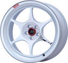 Load image into Gallery viewer, Enkei PF06 18x9.5 5x100 40mm Offset 75mm Bore White Machined *MOQ 40