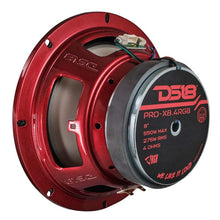 Load image into Gallery viewer, DS18 8in 275 Watts RMS 4 ohm Mid Range Loudspeaker w/ Translucent Dust Cap and Cone w/RGB LED Lights