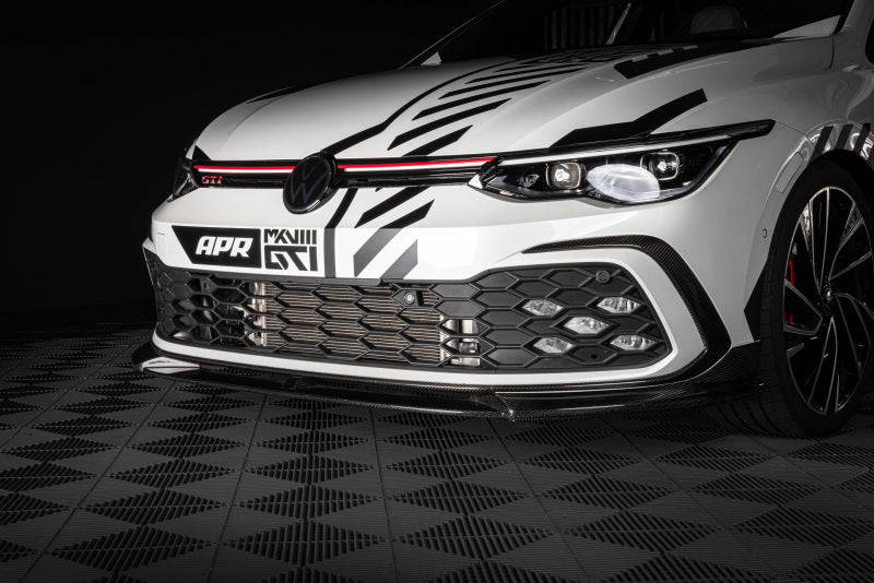 APR 22-24 Volkswagen GTI (MK8) Carbon Fiber Front Lip Spoiler MS100236
