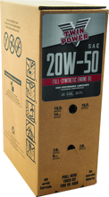 Load image into Gallery viewer, Twin Power 20W50 Synthetic Oil - 6 Gallon Bag-In-Box