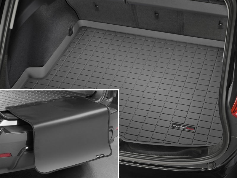 WeatherTech 25-26 Ford Expedition Max Trunk Cargo Liner w/Bumper Protector 2pc - Black 401872SK