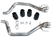 Load image into Gallery viewer, AWE Tuning 05-07 C6 Chevrolet Corvette 6.0L Track Edition Axle-Back Exhaust w/ Diamond Black Tips