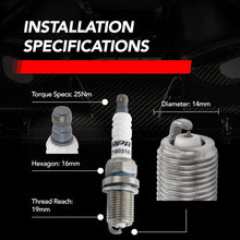 Load image into Gallery viewer, APR EA888.1/2/EA837/EA113 Iridium Pro Spark Plug - Heat Range 9 - 14mm x 19mm x 16mm - SINGLE Z1003101