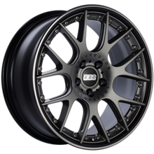 Load image into Gallery viewer, BBS CH-RII 21x10.5 5x112 ET17 CB66.5 Platinum Center Black Rim w/ SS Rim Prot Wheel -82mm PFS Req