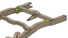 Load image into Gallery viewer, Rustbuster Rear Shock Mount Left Side
