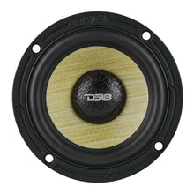 Load image into Gallery viewer, DS18 Deluxe Quality 3.5in Speaker 60 Watts RMS 4 ohm Yellow Straw + Composite Foam Cone Full Range